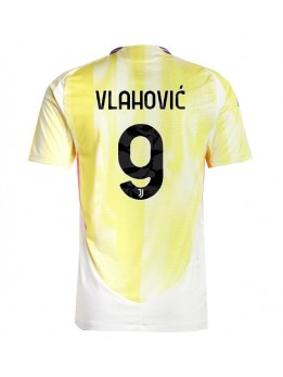 Juventus Dusan Vlahovic #9 Replika Borta Kläder 2024-25 Kortärmad